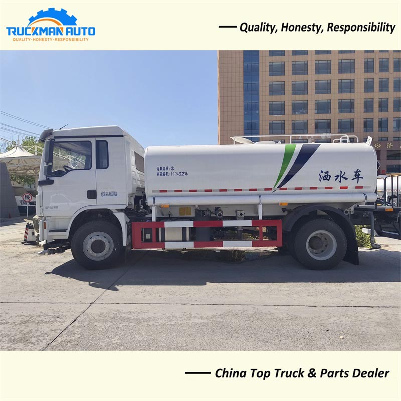 Liter Shacman L X Water Tank Truck For Kazakhstan