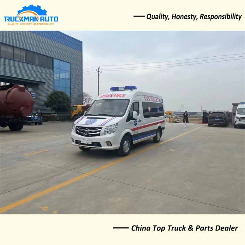 4x2 FOTON Ambulance Truck For Mexico