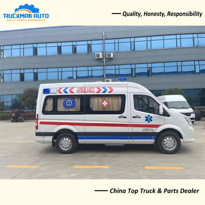 4x2 FOTON Ambulance Truck For Mexico